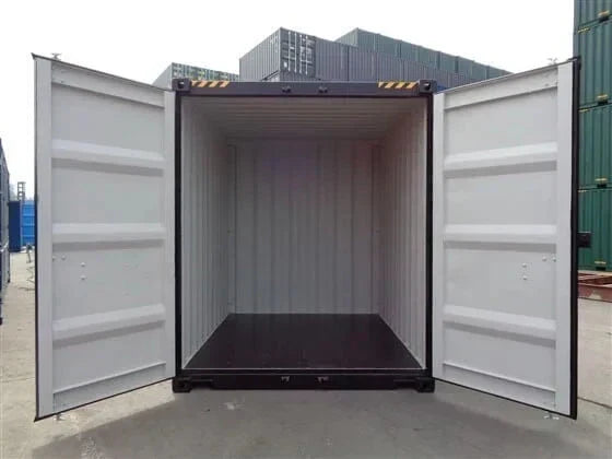 10-Fuß-High-Cube-Seecontainer, schwarz - Neu
