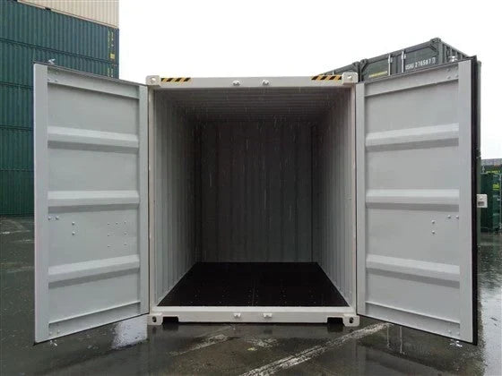 Weißer 10-Fuß-High-Cube-Seecontainer – neu